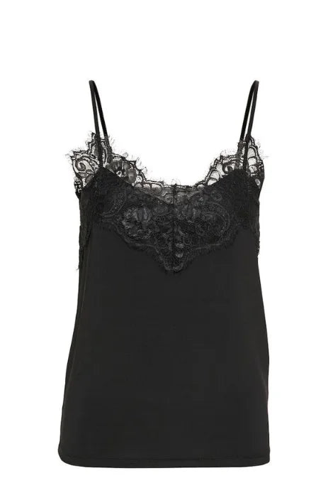 Soaked In Luxury Clara Singlet In Black
