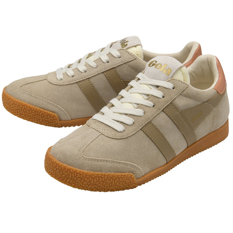 Gola CLB538LC Elan Trainer Bone/Light Caramel/Terracotta