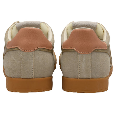 Gola CLB538LC Elan Trainer Bone/Light Caramel/Terracotta