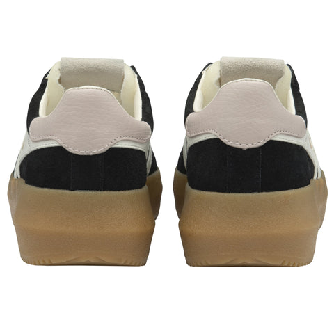 Gola CLB573BW  Athena Trainer Black/Off White/Rose/Gum