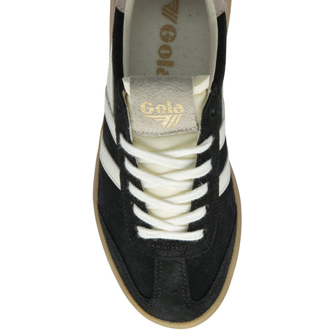 Gola CLB573BW  Athena Trainer Black/Off White/Rose/Gum