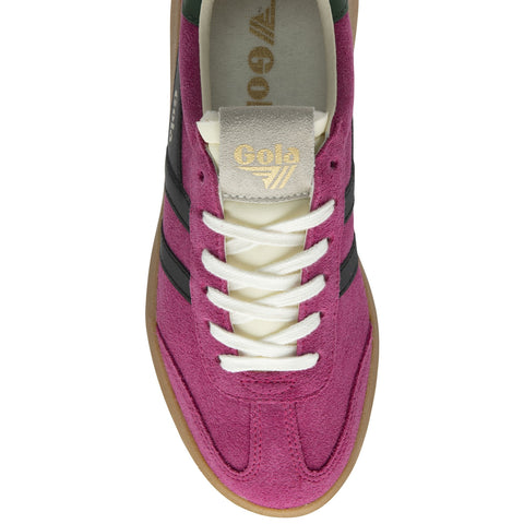 Gola CLB573KB Athena Trainer Fuchsia/Black/Evergreen/Gum