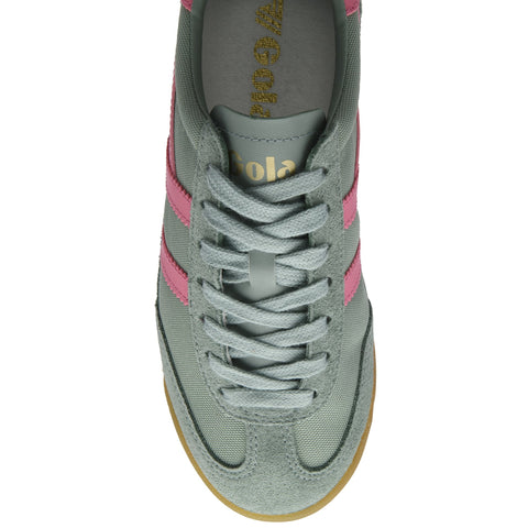 Gola CLB623NK Tornado Trainer Green Mist/Fluro Pink