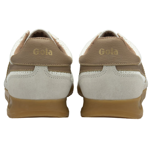 Gola CLB768WC Tornado Zephyr Trainer Off White/Light Caramel