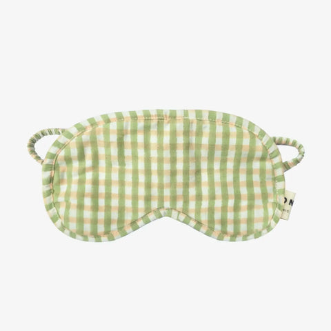 Yonder Organic Cotton Eye Mask In Sage