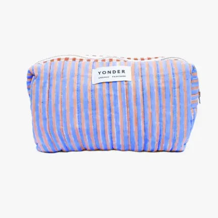 Yonder Organic Cotton Wash Bag In Candy