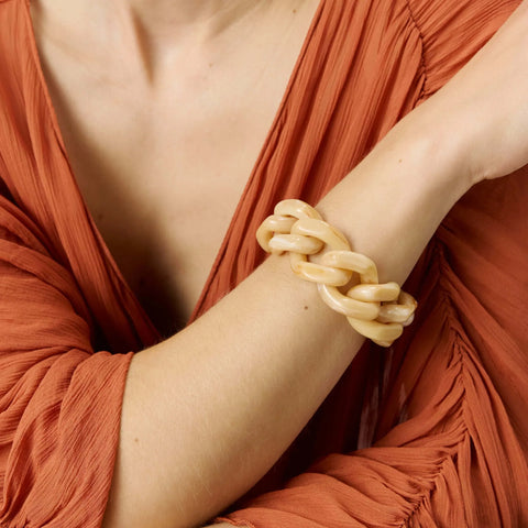 Vanessa Baroni VB2106CBM Great Bracelet Crème Brulee Marble