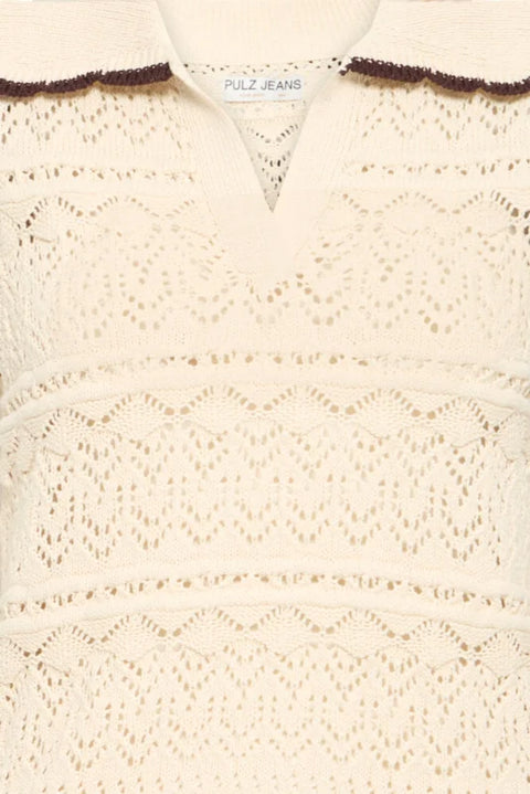 Pulz Dacia Waistcoat In Birch