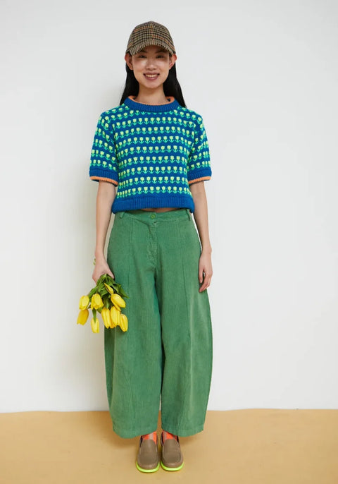 Dr Bloom Dado Trousers In Green
