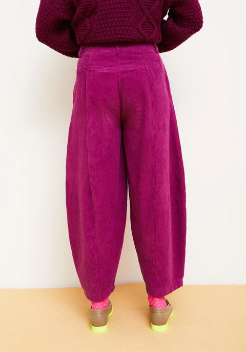 Dr Bloom Dado Trousers In Raspberry