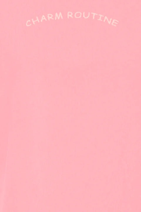Pulz Daisy Tshirt In Rapture Rose