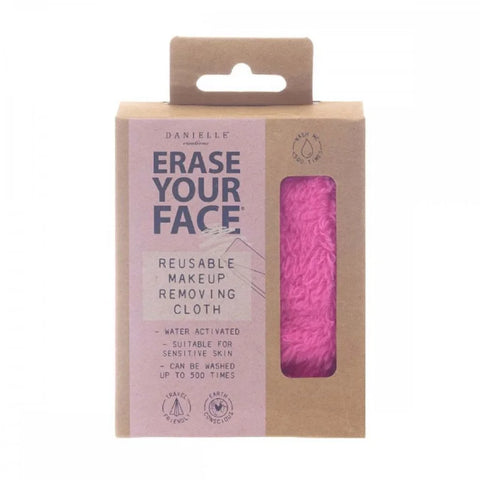 Danielle Creations D8064PK  Erase Your Face Makeup Removing Cloth - Pink