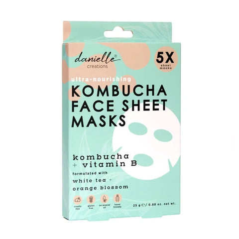 Danielle Creations DC8706KMS Danielle Kombucha Face Mask x 5 Pack