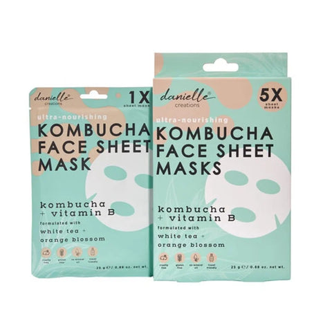 Danielle Creations DC8706KMS Danielle Kombucha Face Mask x 5 Pack