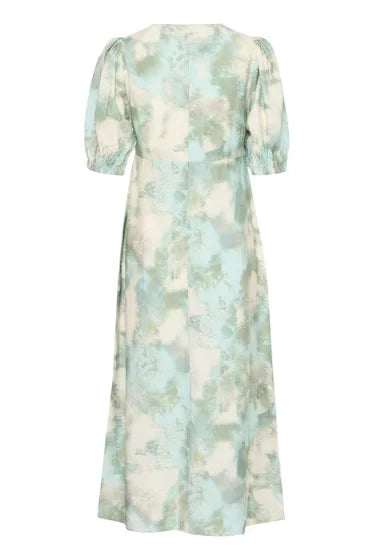 B Young Ibine SS Dress In Blue Haze Blur