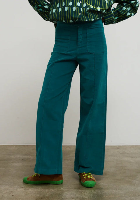 Dr Bloom Destiny Pants In Turquoise