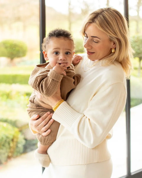 Chalk Devon Jumper In Cream