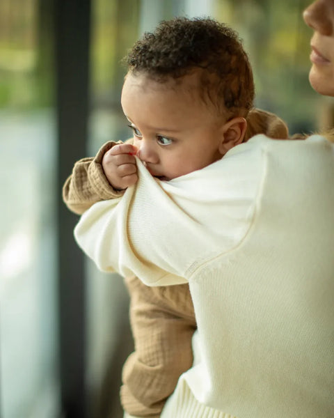 Chalk Devon Jumper In Cream