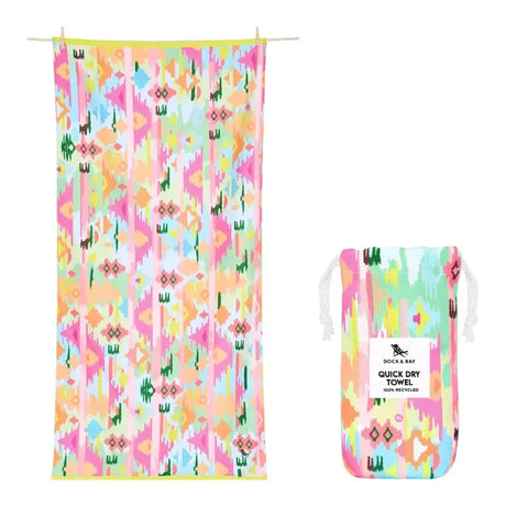 Dock & Bay Quick Dry Towels - Ibiza Glow - Extra Large (200x90cm)