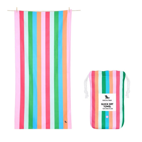 Dock & Bay Quick Dry Towels - Tutti Frutti - Extra Large (200x90cm)