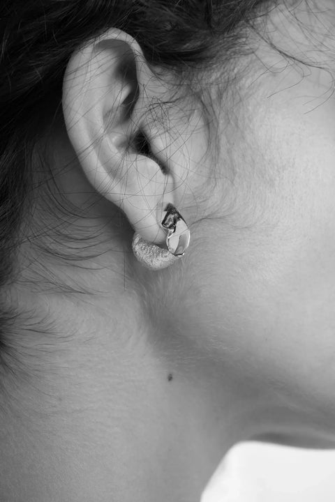 Tutti & Co EA701S Wave Earrings