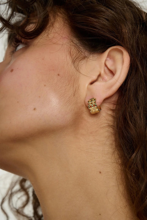 Tutti & Co EA720G Linear Earrings