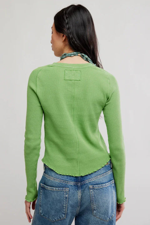 Free People Easy Does It Tee In Jade
