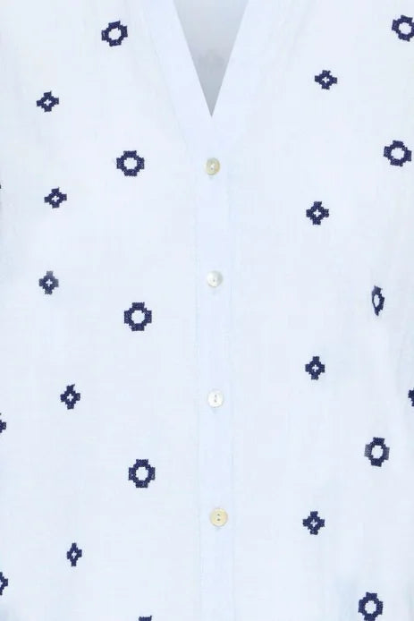 B Young Fabienne Ls Shirt In Della Robbia Blue