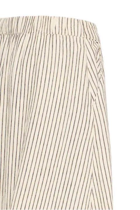 B Young Falakka Button Skirt In Rainy Day Stripe