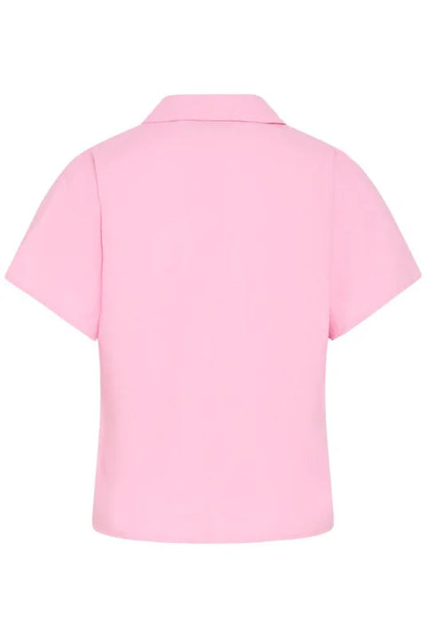 B Young Falakka Cap Sl Shirt In Parfait Pink