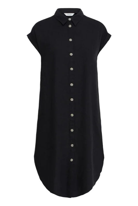 B Young Falakka Ss Shirt Dress In Meteorite