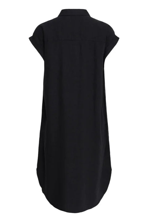 B Young Falakka Ss Shirt Dress In Meteorite