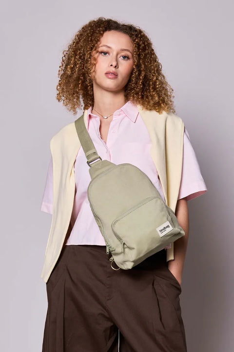 Hindbag Felix Clay Green Sling Bag