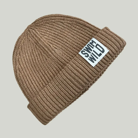 The Cornish Studio Fishermans Knit Hat Kraft