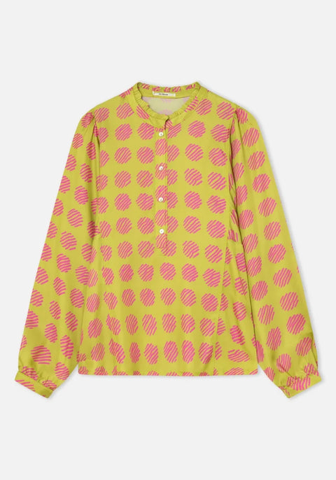 Dr Bloom Flechazo Blouse In Gold