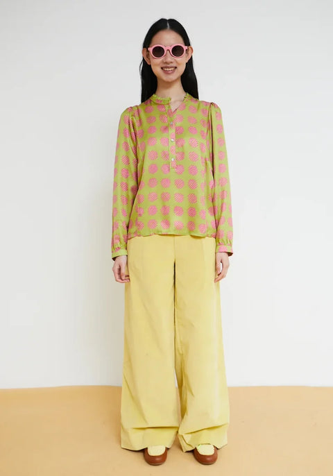 Dr Bloom Flechazo Blouse In Gold
