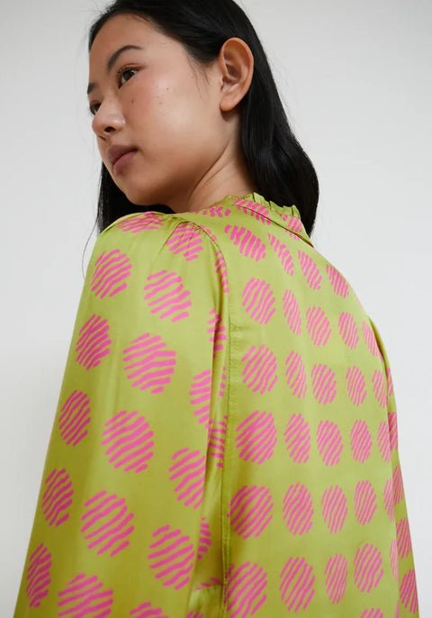 Dr Bloom Flechazo Blouse In Gold