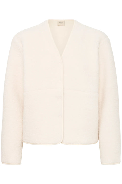 Fransa Gwynne Jacket In Whisper White