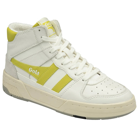 Gola Clb534Wy Gola Allcourt High White/Sulphur