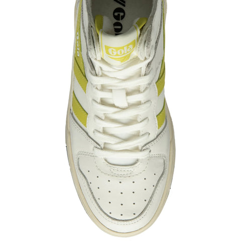 Gola Clb534Wy Gola Allcourt High White/Sulphur