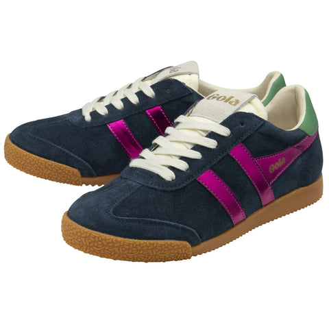 Gola CLB790EK Elan Glitz Trainer Navy/Fuchsia/Emerald
