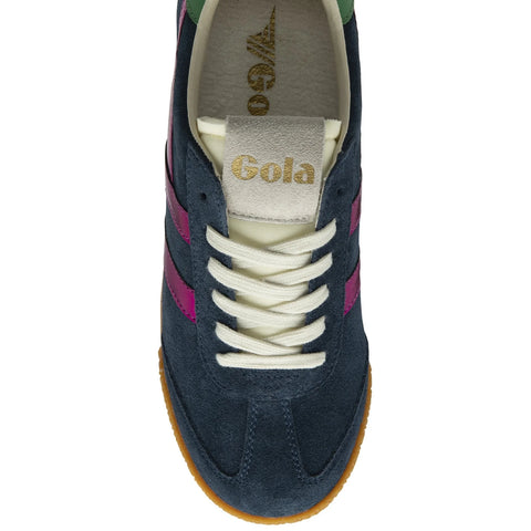 Gola CLB790EK Elan Glitz Trainer Navy/Fuchsia/Emerald