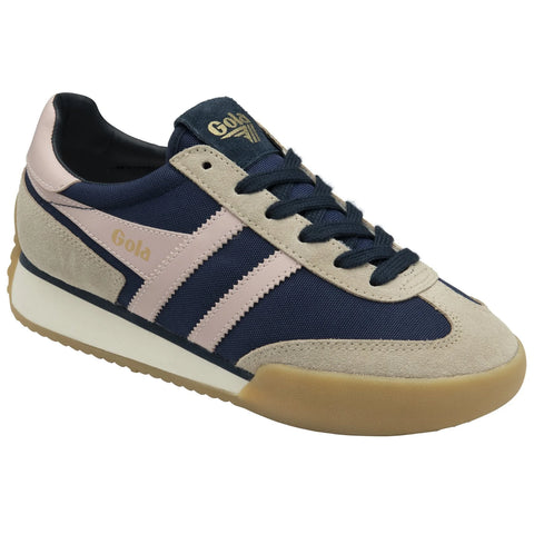 Gola CLB797EC Pacer Trainer Navy/Bone/Chalk Pink