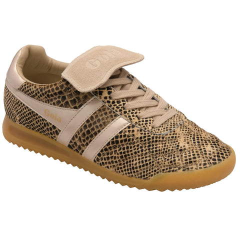 Gola CLB860ZY Stadium '86 Sahara Trainer Snake/Gold