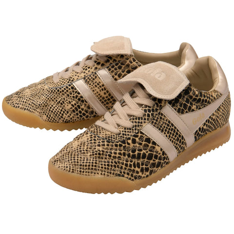 Gola CLB860ZY Stadium '86 Sahara Trainer Snake/Gold