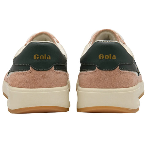 Gola CLB782WC Tornado '88 Mesh Trainer Off White/Cameo/Dark Khaki