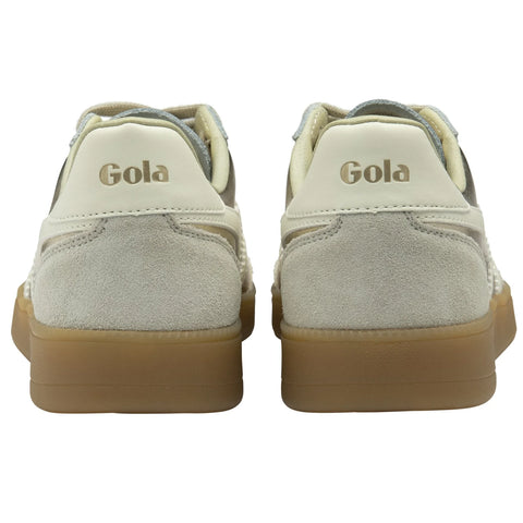 Gola CLB783YW Viper Metallic Trainer Gold/Off White/Gum