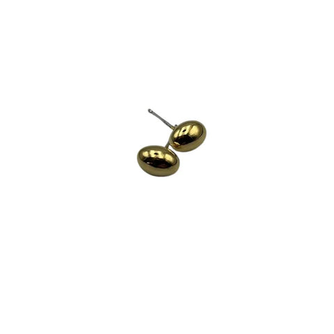Sixton London Gold Bean Earrings