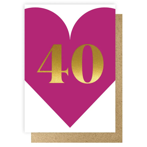 Lucky Ink H240 Heart Age 40