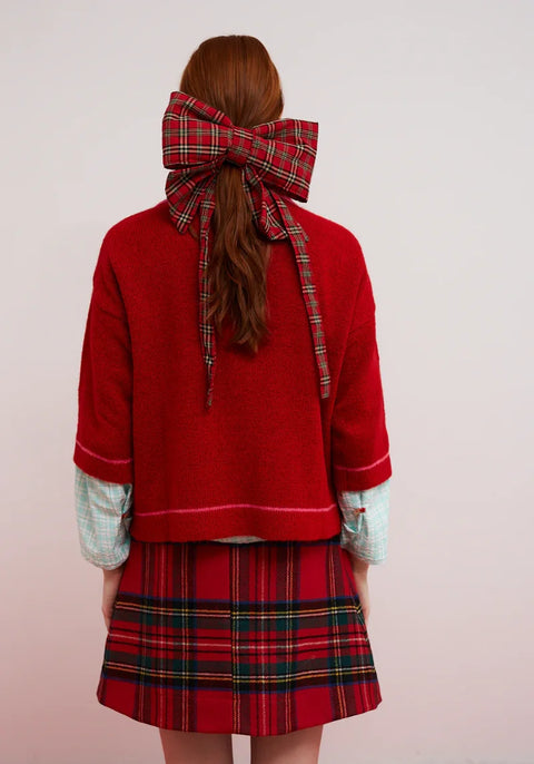 Dr Bloom Hope Sweater In Red